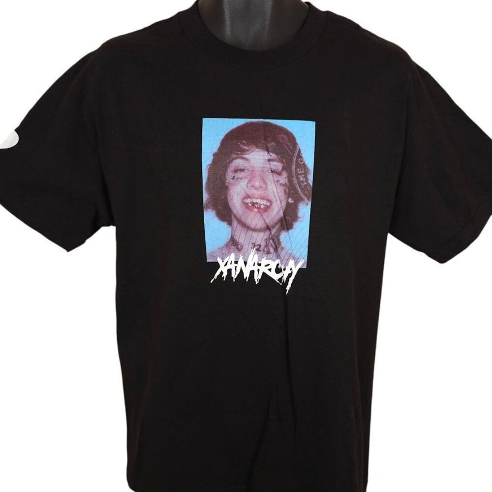 Lil Xan T Shirt Mens Size Medium Black 2018 Total Xanarchy Tour Rap Hip Hop - Picture 2 of 8